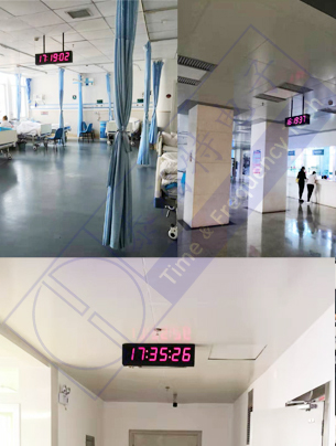 數(shù)字子鐘上架竣工實(shí)景圖 數(shù)字子鐘上架竣工實(shí)景圖