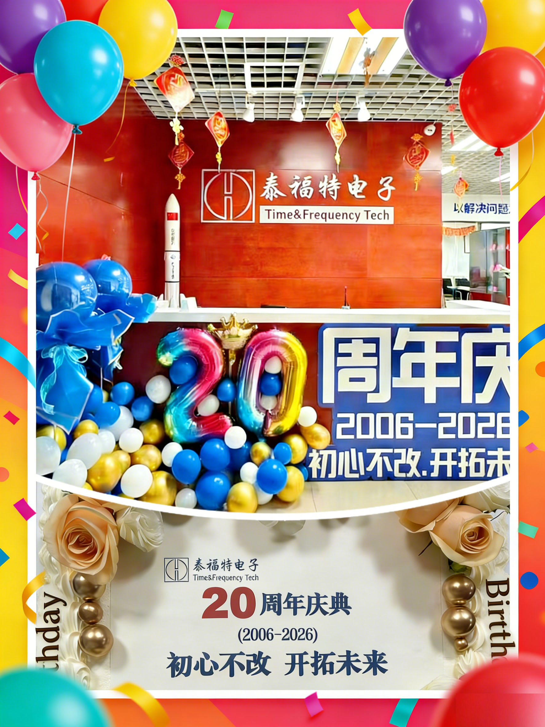 初心不改，開拓未來！我們20歲了！